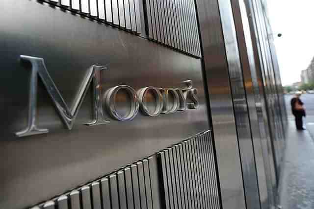 Moody’s  headquarters in New York. (EMMANUEL DUNAND/AFP/Getty Images)