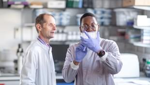 Professor Robin Shattock and his team in Imperial College London’s Department of Infectious Disease