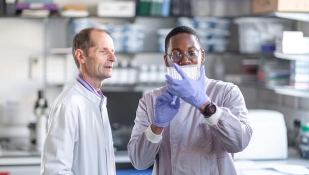 Professor Robin Shattock and his team in Imperial College London’s Department of Infectious Disease