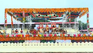  Jagannath of Puri today (@IPR_Odisha/twitter)