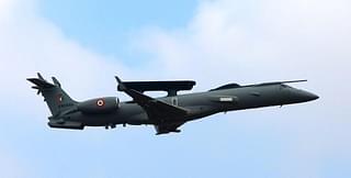 Netra AEW&amp;C aircraft of the IAF. (Defence Spokesperson/Twitter)