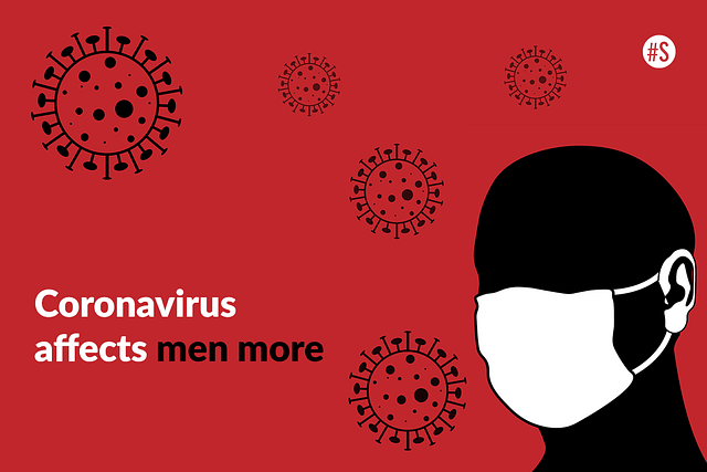 The virus is hitting men harder than women