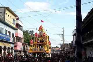 The Dhamrai Rath Yatra.