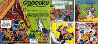 ‘Oogooru - The Deity of Murder’: The traditional Shamans are the villains and the ‘Phantom’ smashes the idol of their Deity.&nbsp;