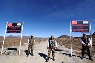 The India-China border. (Biju Boro/AFP/GettyImages)