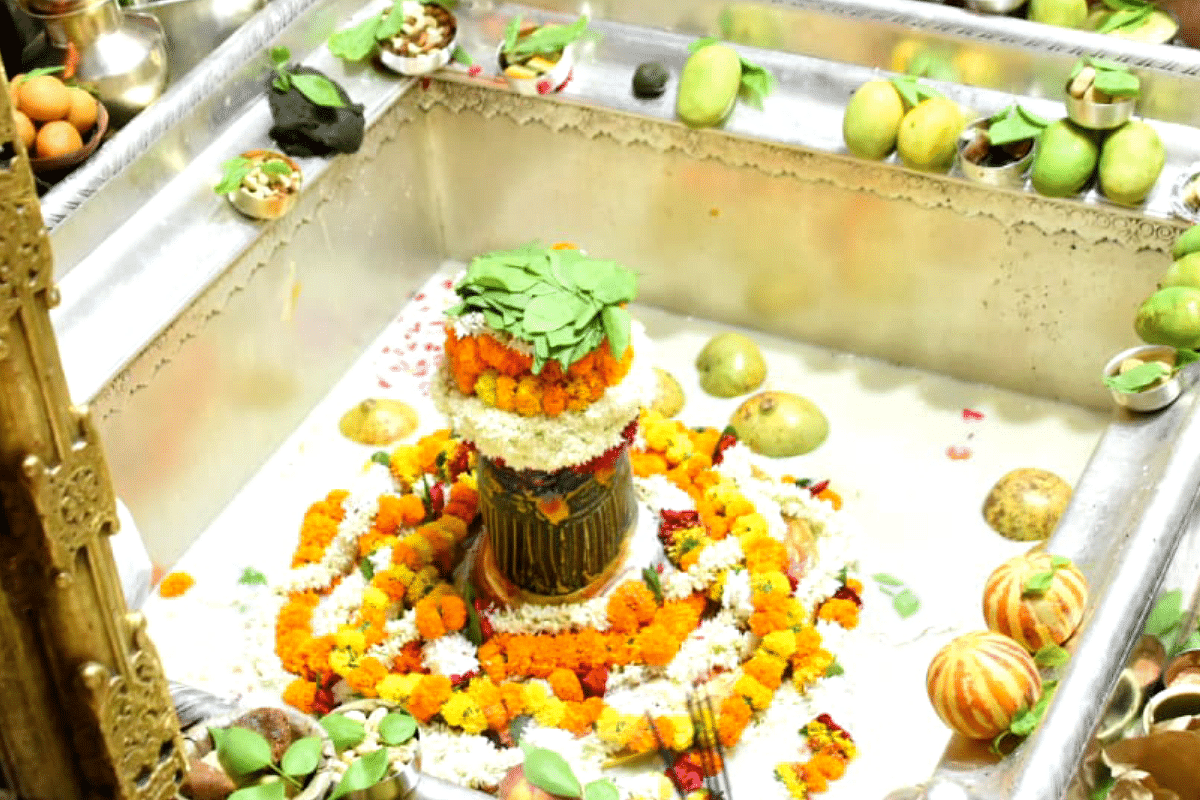 Lord Vishwanath at the Kashi temple after the Saptarishi aarti on Nirjal Ekadashi (representative image)