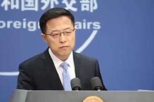 Chinese Foreign Ministry spokesperson Zhao Lijian (Pic Via Twitter)