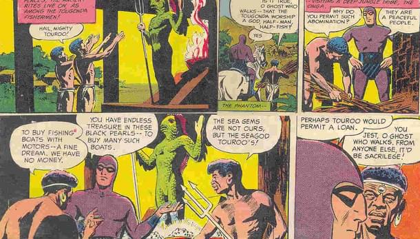 ‘The Phantom and the Sea God’ : Panels suggest idol worship leads to superstition and loss of development