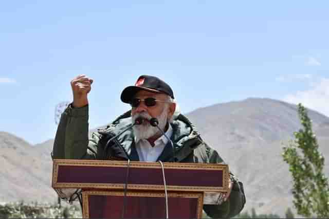 Prime Minister Narendra Modi in Ladakh. (Twitter)