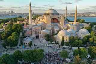 The Hagia Sophia mosque.