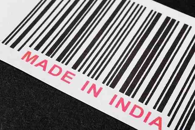 A ‘Made in India’ label.