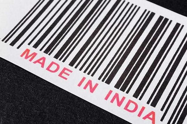 A ‘Made in India’ label.