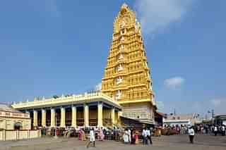 The Mysore Chamundeshwari Temple.  