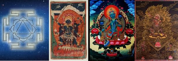 Tara Yantra : <i> Ugra Tara , Nila Saraswati</i> and <i>Ekajata</i>