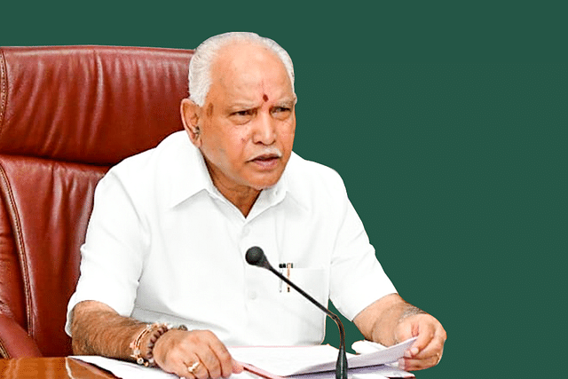 Karnataka Chief Minister B S Yediyurappa. (representative image)