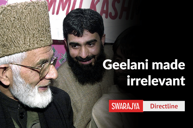 Geelani was made irrelevant under the Modi government