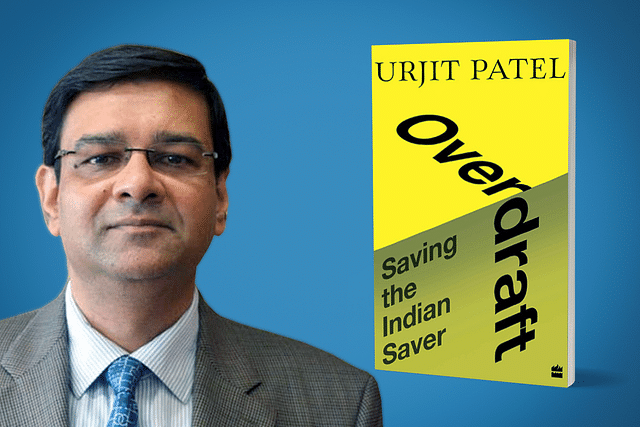 The cover of Urjit Patel’s book Overdraft: Saving the Indian Saver.