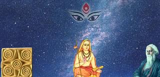 From the Vedic seers and Harappan designs to Adi Sankaracharya to Gurudev Tagore : the winkless eyes of the Divine Feminine is a constant presence in the national life of the Hindus.