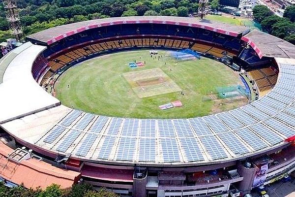 Chinnaswamy Stadium Bengaluru (<a href="https://www.facebook.com/MChinnaswamyStadium/#">@MChinnaswamyStadium</a>/Facebook)