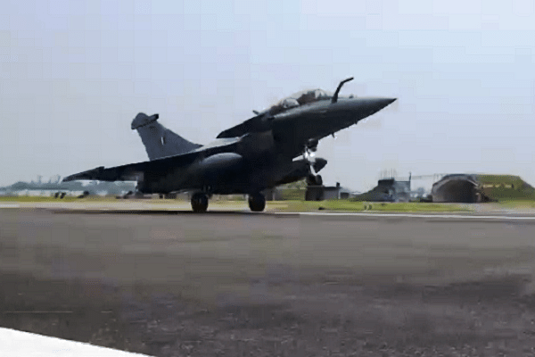 Rafale touches down at Ambala