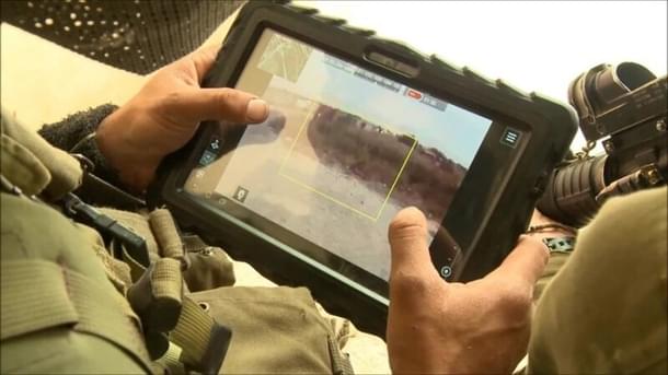 FIREFLY operator’s tablet (Rafael Advanced Defense Systems)