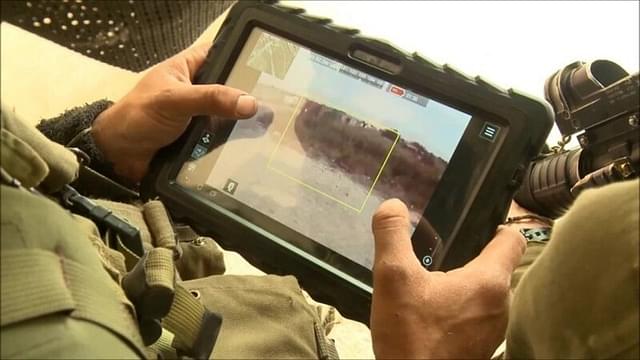 FIREFLY operator’s tablet (Rafael Advanced Defense Systems)