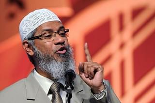 Controversial Islamic preacher Zakir Naik.
