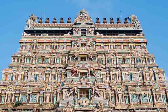 Nataraja Temple, Chidambaram (Wikimedia Commons) 