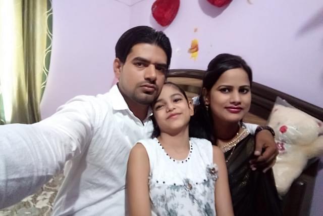 Shamshad (left) with Priya (right) with her daughter from previous marriage