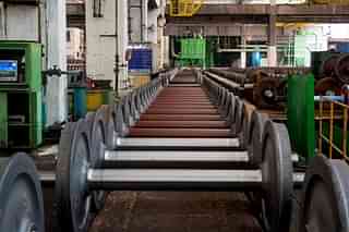 Wheels manufactured at Rail Wheel Factory, Bengaluru