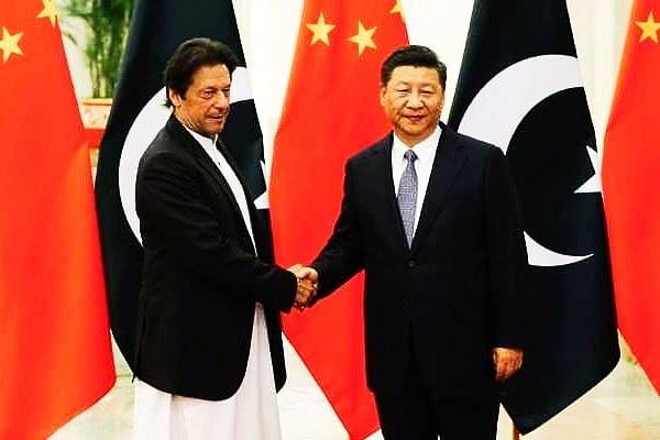 Pakistan Prime Minister Imran Khan and Chinese President Xi Jinping.