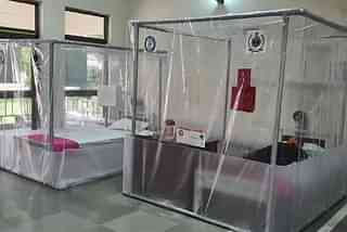 Covid-19 Medical Bed Isolation System of Defence Ministry's DIAT University. 