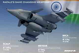 The Rafale fighter jet.