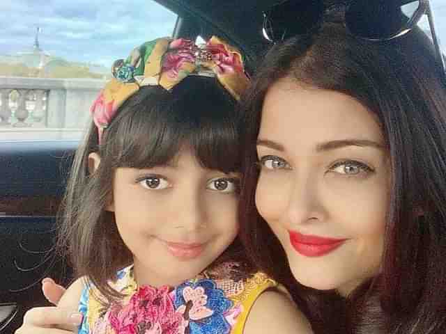 Aishwarya Rai Bachchan with her daughter Aaradhya