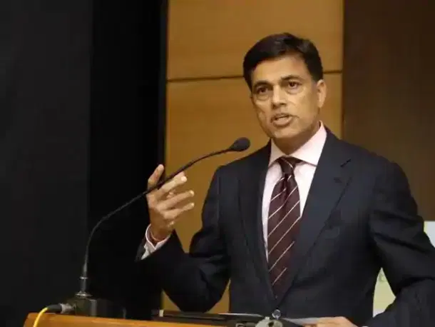 Sajjan Jindal, CMD of JSW Steel, addresses a press conference in Mumbai. (Mint)