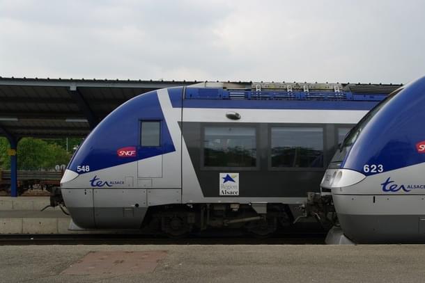 Representative image of a semi-high speed train.