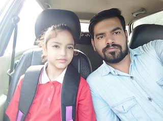 Shamshad with Priya’s daughter