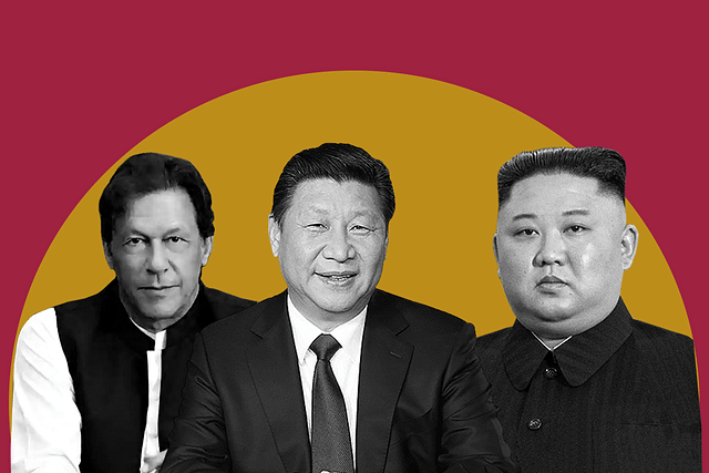 Pakistan Prime Minister Imran Khan, Chinese President Xi Jinping and North Korean leader Kim Jong-un.