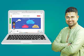 Entrepreneur Dushyant Sridhar and his online course.