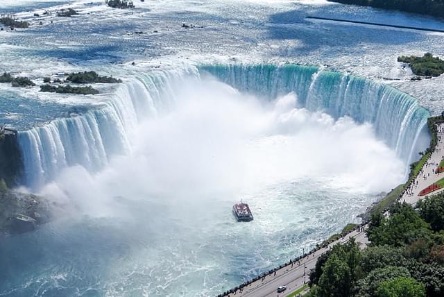 Niagara falls (Image via Wikimedia Commons)