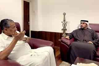 Current UAE Consul-General in Kerala, Jamal Hussain Al Zaabi, meets Pinarayi Vijayan, Chief Minister of Kerala.&nbsp;