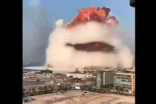 Beirut Blast (Pic Via Twitter)