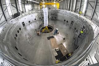 Cryostat base section 1 (Source: ITER-India)