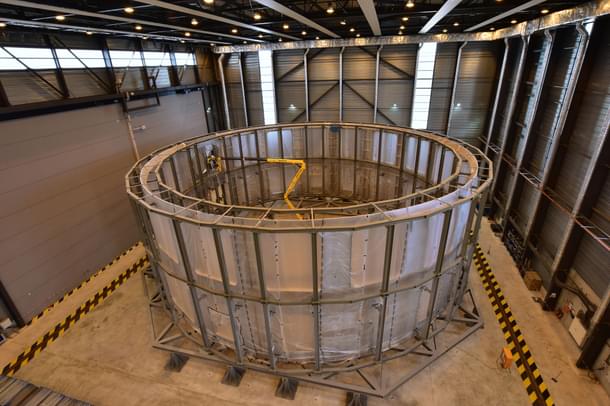 Cryostat lower cylinder (Source: ITER-India)