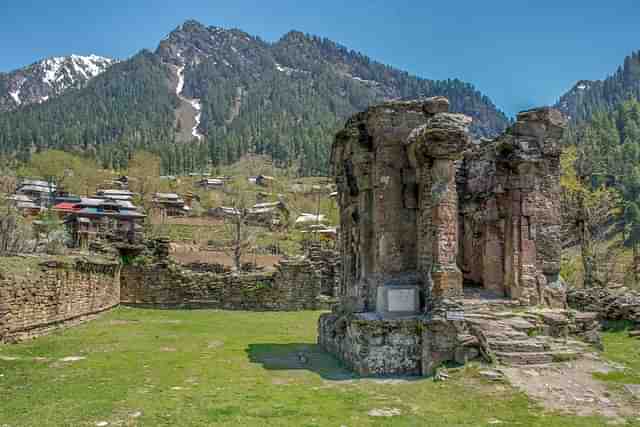 Sharada Peeth, located in the village of Sharda in PoK.