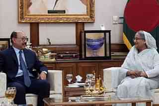 Foreign Secretary Harsh Vardhan Shringla holds talks with Bangladesh Prime Minister Sheikh Hasina.