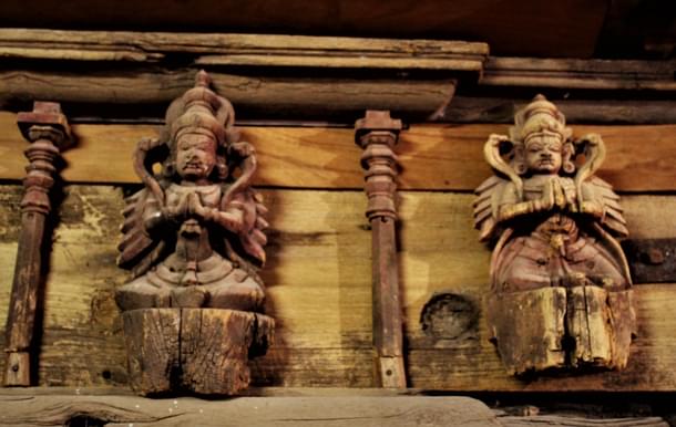 Garudas in the chariot of Iyyavazhi.