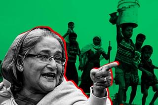 Bangladesh Prime Minister Sheikh Hasina. (Illustration: Swarajya Magazine)