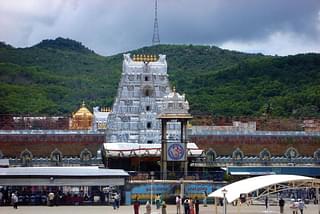 Lord Venkaterwara Temple, Tirupati. (@HimaniJha/image via twitter)