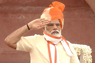 PM Modi at the Red Fort 